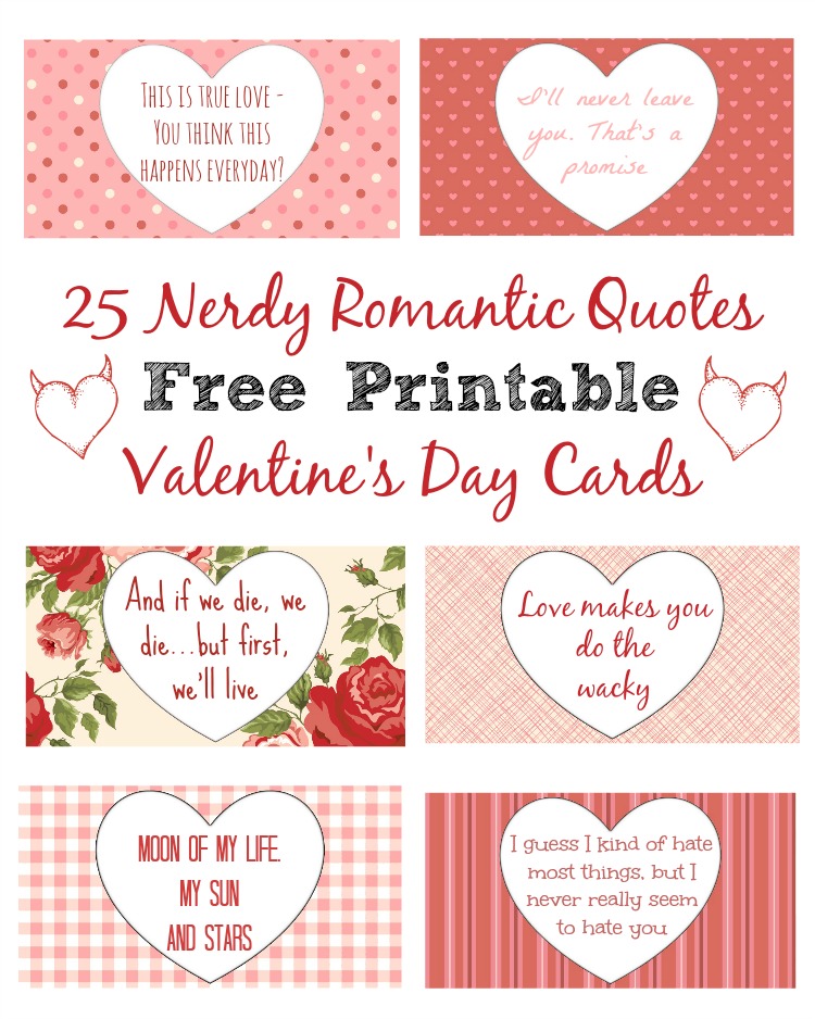 What are some good free romantic printables?