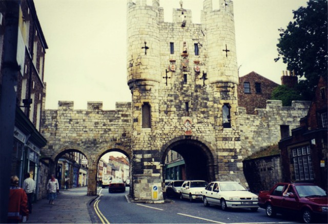 The Micklegate Bar in York looks like something from an ever after story.