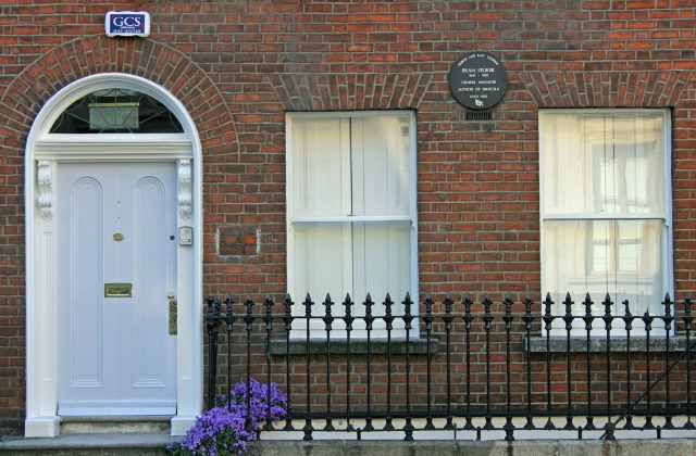 Bram Stoker's home on Kildare Street in Dublin Wikimedia Commons Public Domain 2008