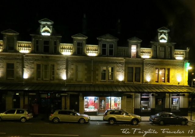 It was this dark by the time I had finally made it to Pitlochry.