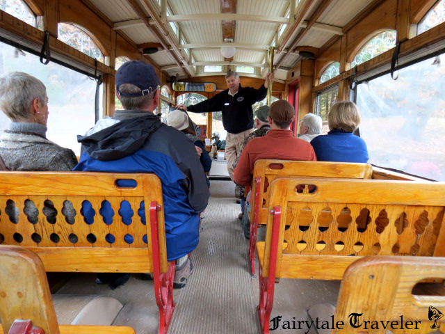 Kids love the trolley ride. The Little Fairytale Traveler wanted to ride it again and again, lol. By Christa Thompson