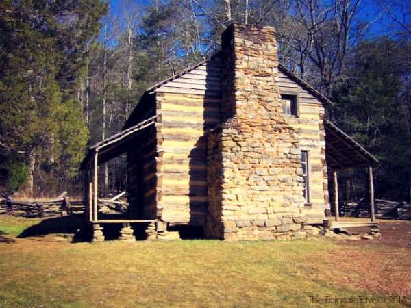 John Oliver Cabin c. 1822 in Cades Cove in the Great Smoky Mountains National Park on the Cades Cove Loop Road. Photo by Brian Stansberry