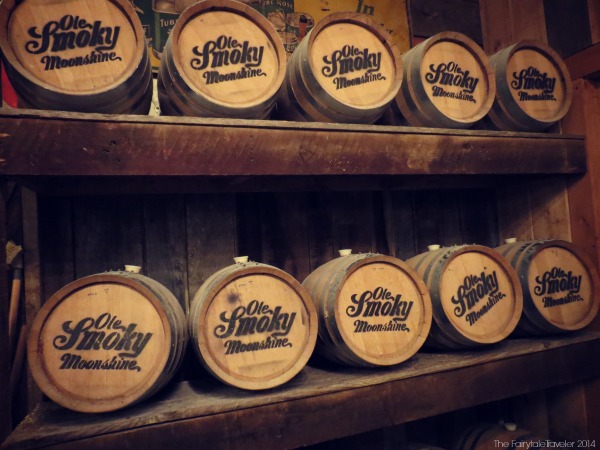 This is how the moonshine is stored. Just like they always were. Ole Smoky distills and stores moonshine just like their grandaddies did, just on a bigger scale.