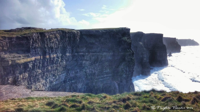 A view of the Cliffs of Moher from the park.