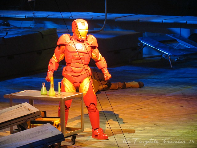 A flawless Iron Man costume. This was our favorite costume of all.