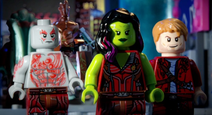 Guardians of the Galaxy in Lego