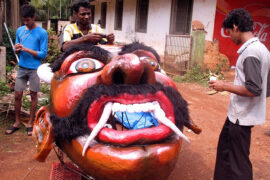 Explore the Mythical Monsters of Diwali in Goa, India