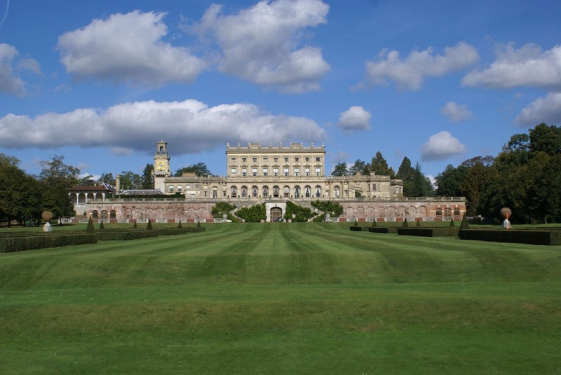 The Cliveden House with its clock tower to the left. Photo by Bill Andersen under the Creative Commons License. 