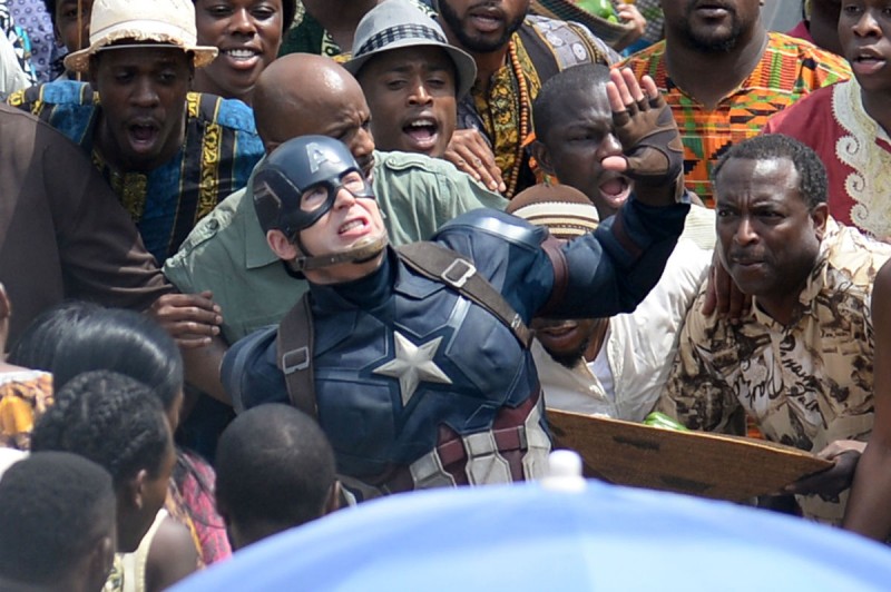 Captain America Civil War Set Photos 