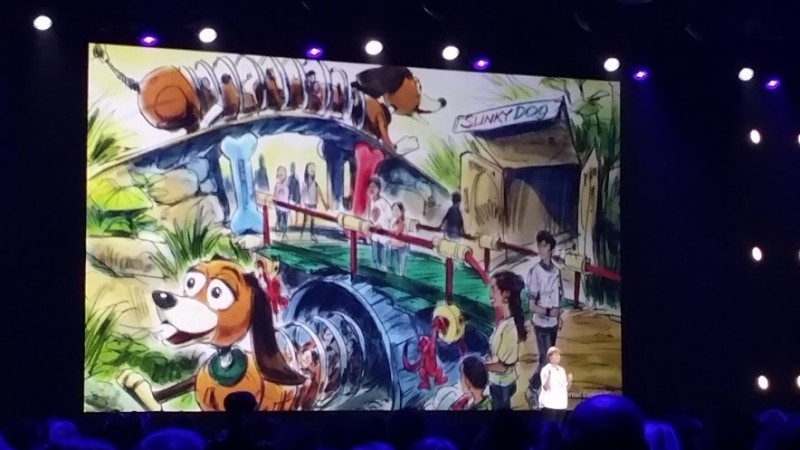 Concept art for new Toy Story Land