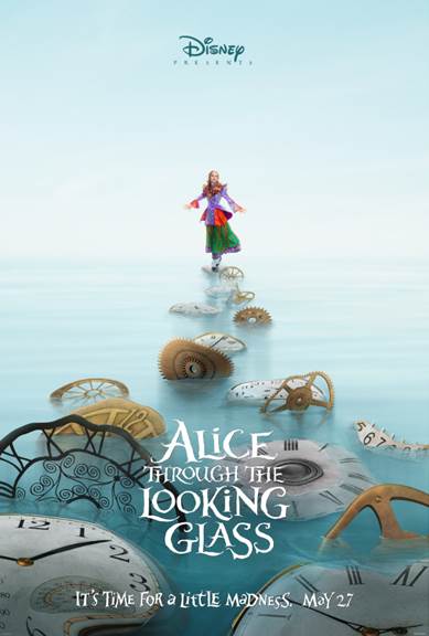 Alice in Wonderland Through the Looking Glass Poster D23 Expo