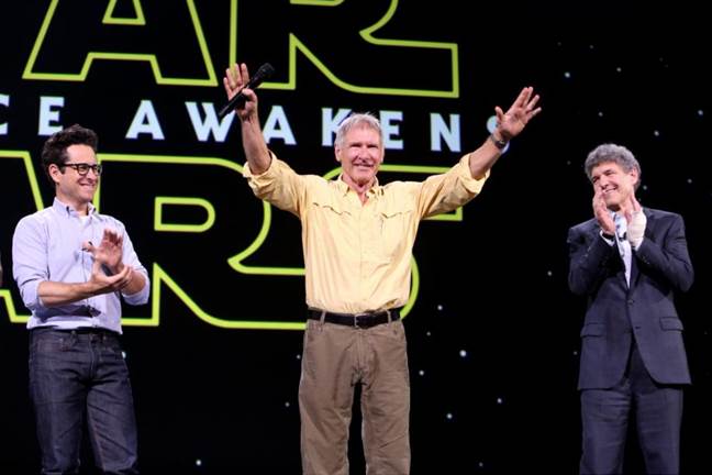 Harrison Ford for Star Wars The force Awakens 