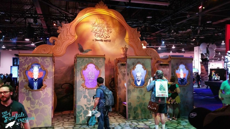 Alice in Wonderland Through the Looking Glass photo booth