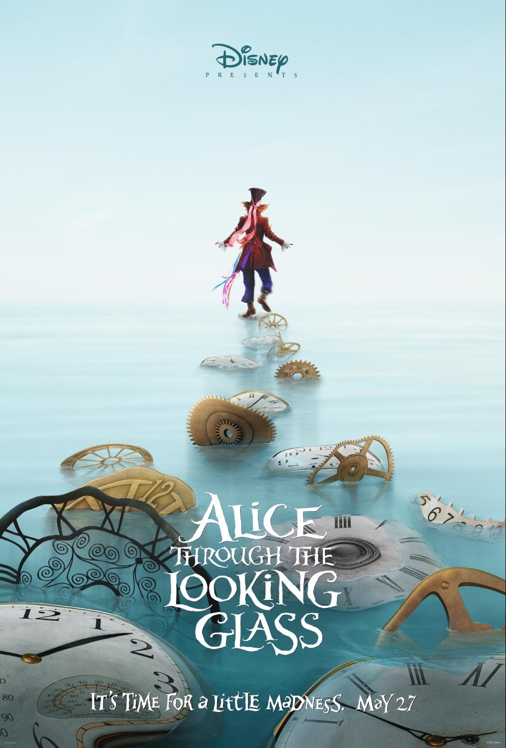 Alice Through the Looking Glass Poster of the Mad Hatter