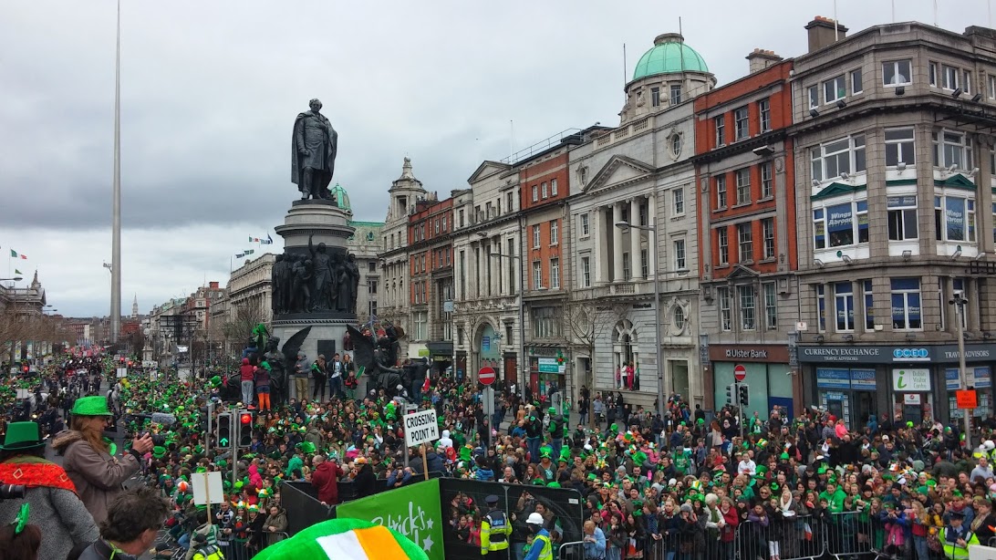 St. Patrick's Day Parade Dublin, best weekend getaways
