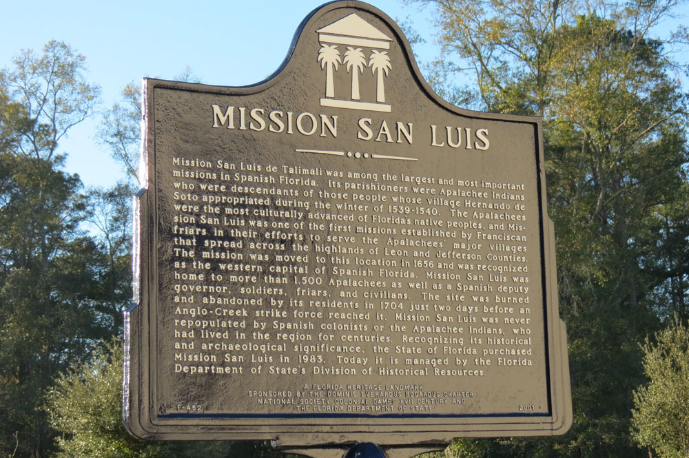 Native American Heritage, Tallahassee, Travel Guide, Apalachee, Mission San Luis