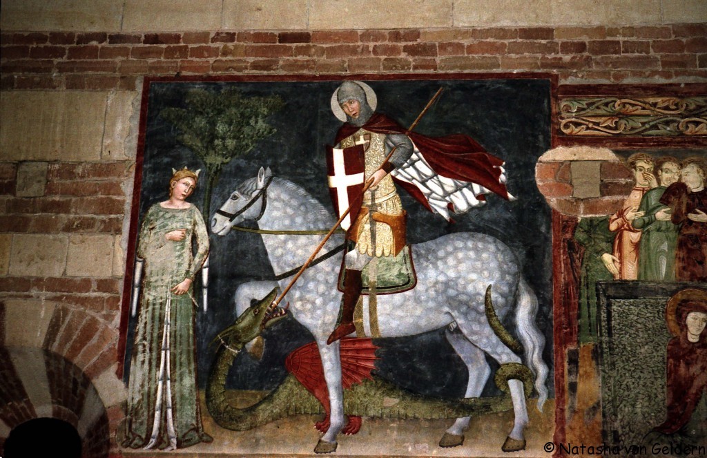 St George and the Princess, Verona, Romeo and Juliet in Verona
