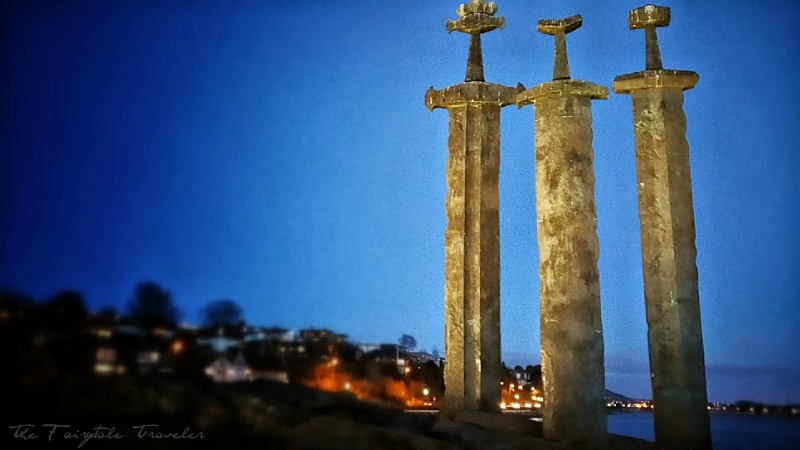Viking Sites, Three Swords Monument, Stavanger, Norway, Viking Monument