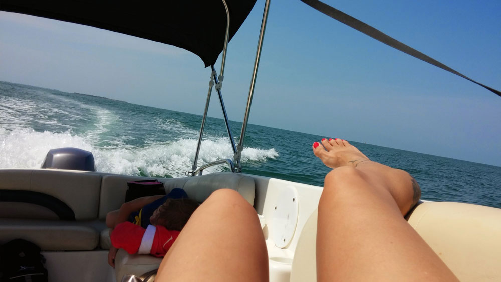 tips on boating with kids