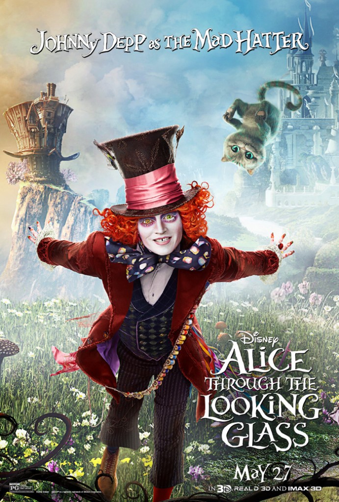 Alice Through the Looking glass, poster, Christa thompson, red carpet,