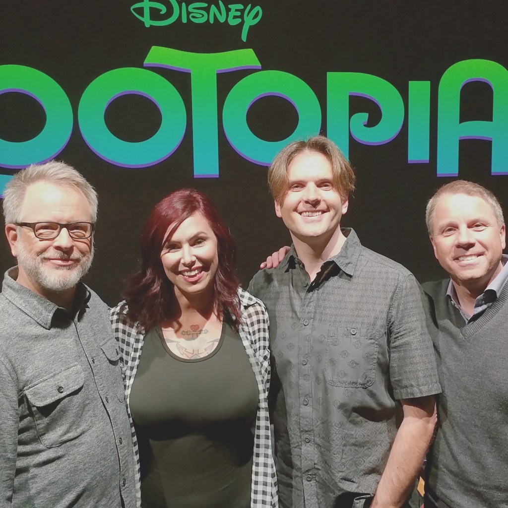 Rich Moore, Christa Thompson, Bryon Howard, Clark Spencer, Zootopia