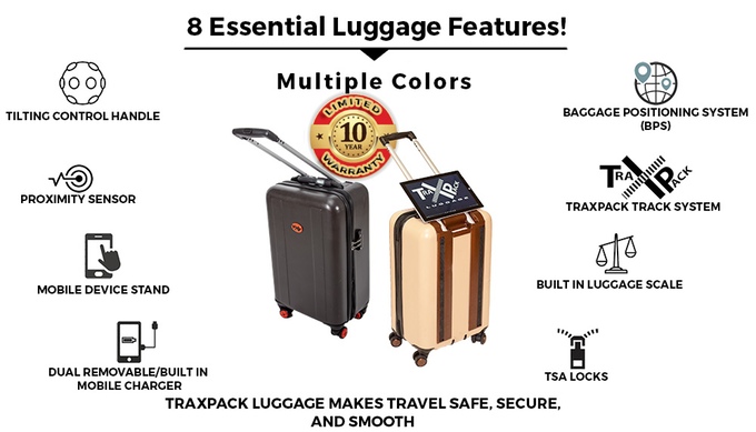 TraxPack luggage