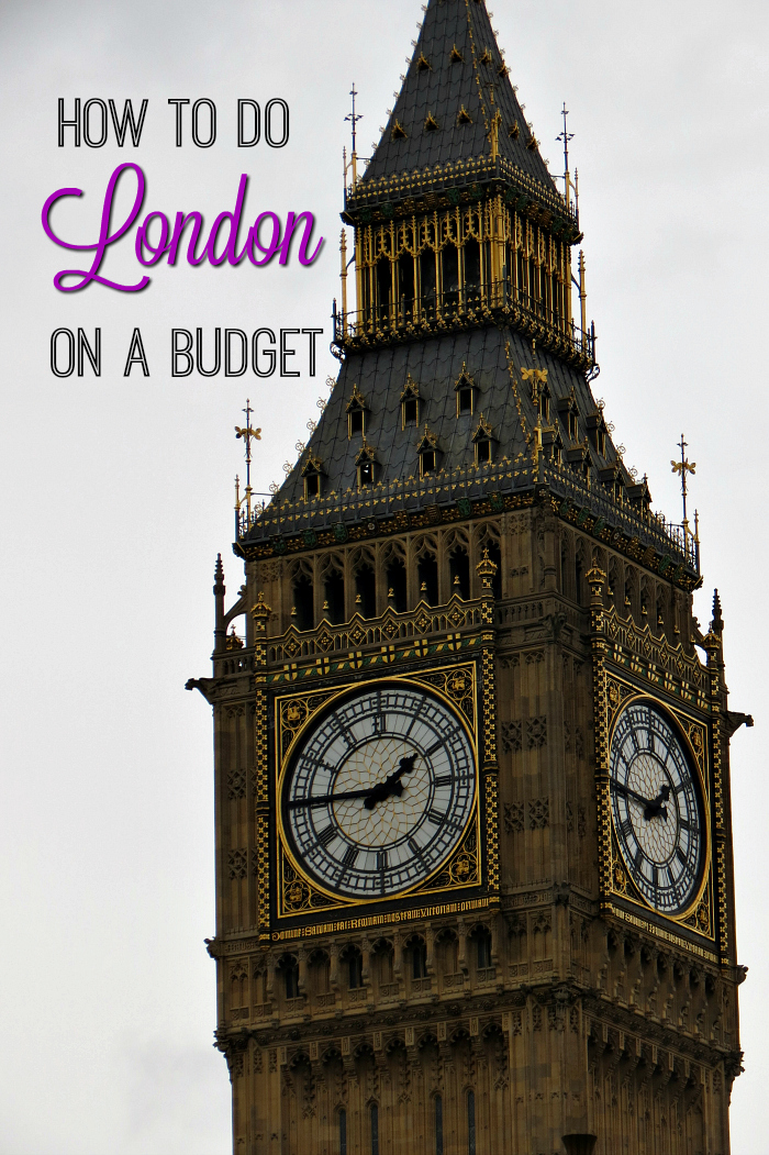 London on a budget 