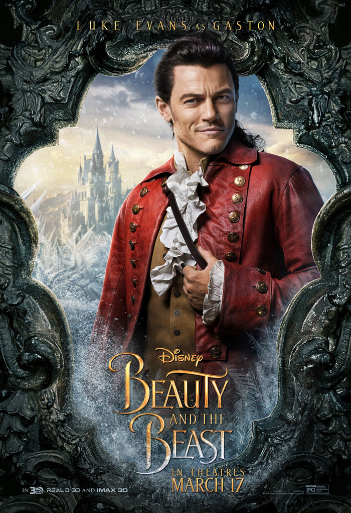 Beauty and the Beast Gaston Poster, Gaston