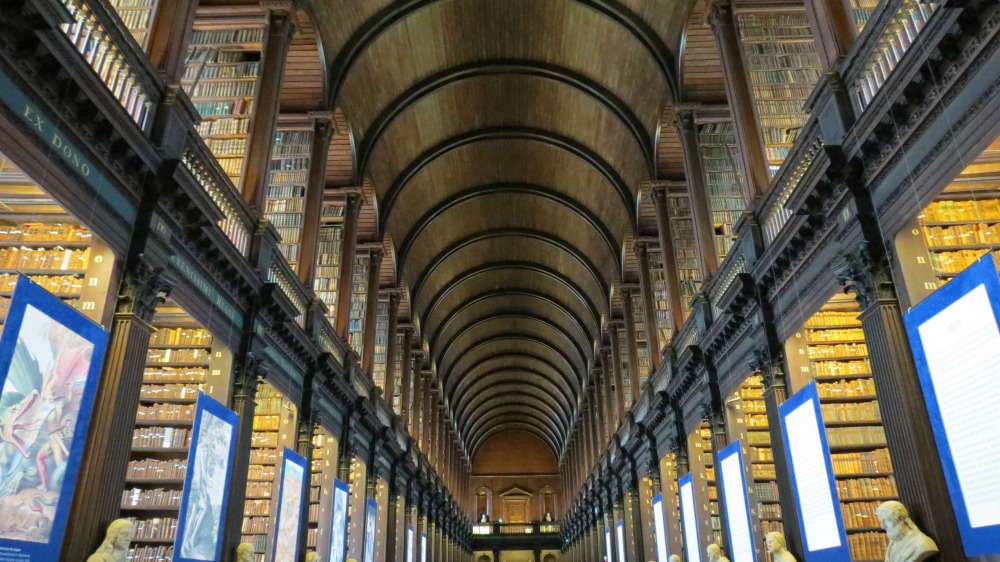 Trinity College , St. Patrick's Day Holiday, Dublin, Long Library