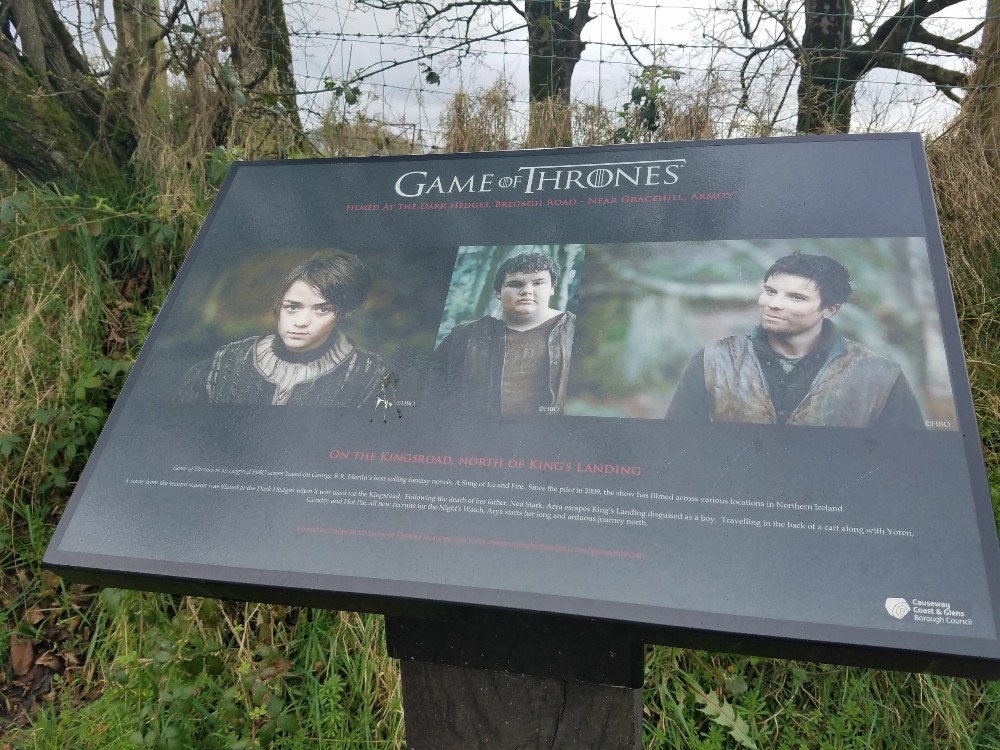 Game of thrones filming locations in northern ireland, dark hedges, kingsroad
