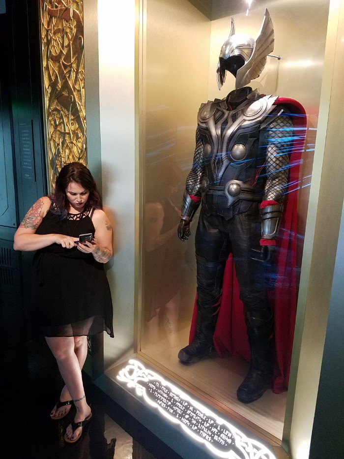 Marvel Avengers STATION Las Vegas review, Christa Thompson
