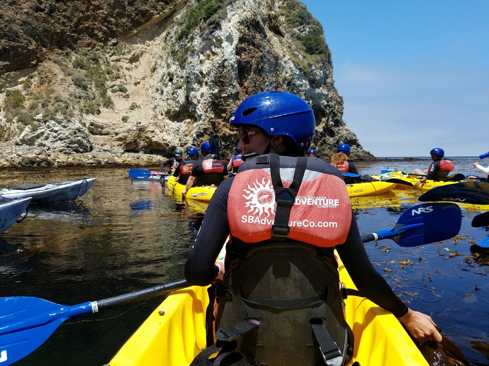 Kayaking Channel Islands National Park