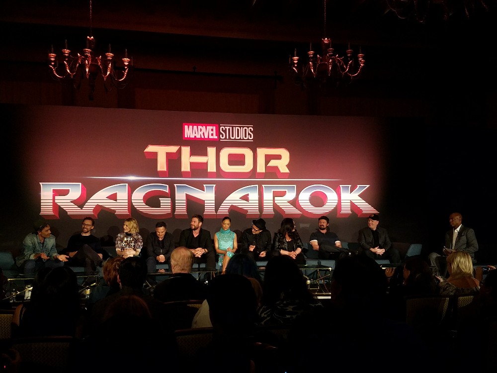 thor: Ragnarok facts, Thor: Ragnarok press conference, LA images