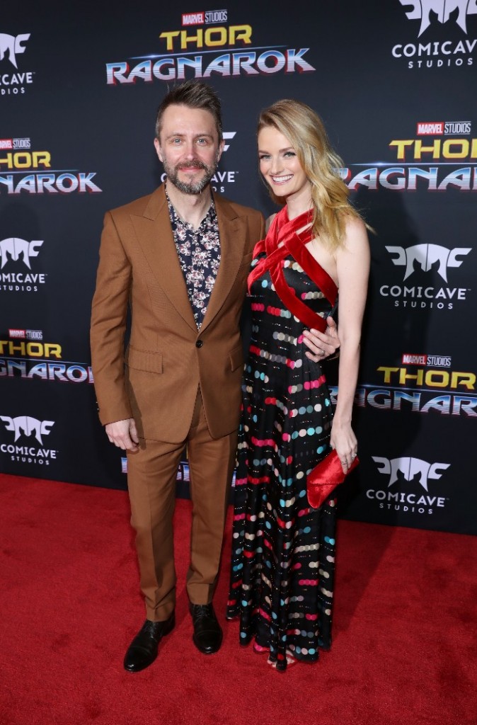 Thor: Ragnarok LA Premiere, Chris Hardwick and Lydia Hearst