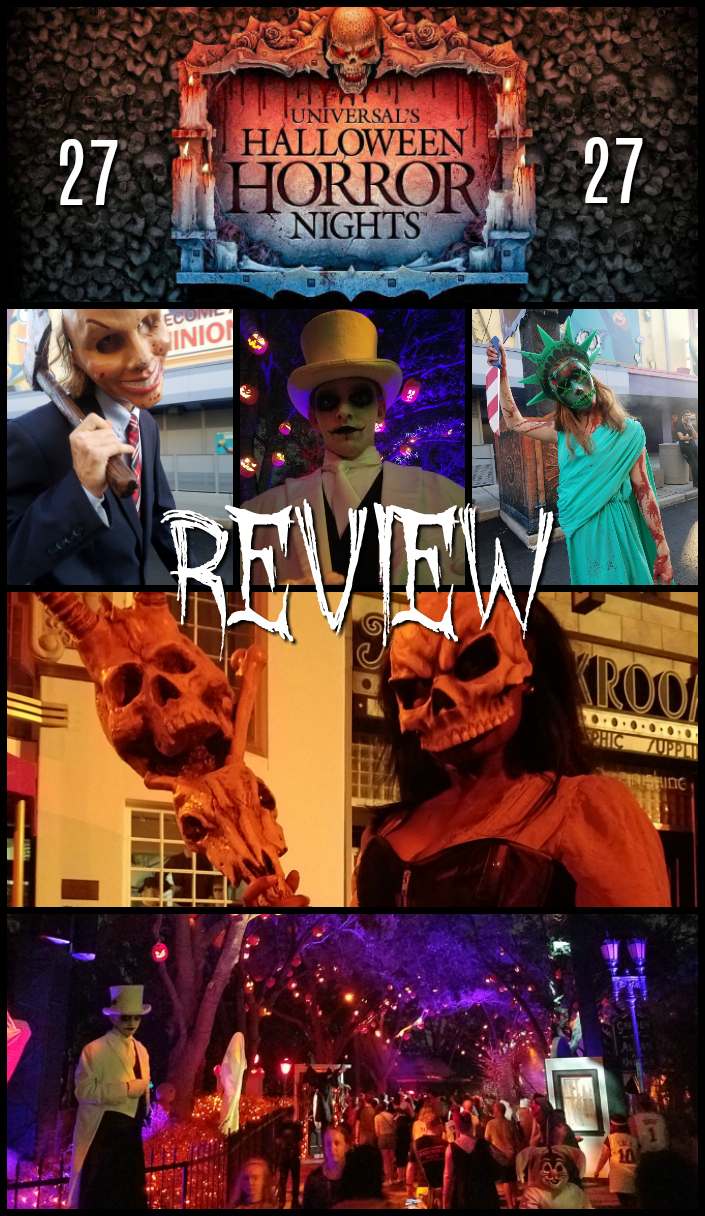 HHN27 Halloween Horror Nights 27 Review