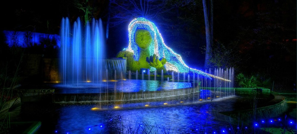 Things to do in Atlanta for Christmas, magical gardens
