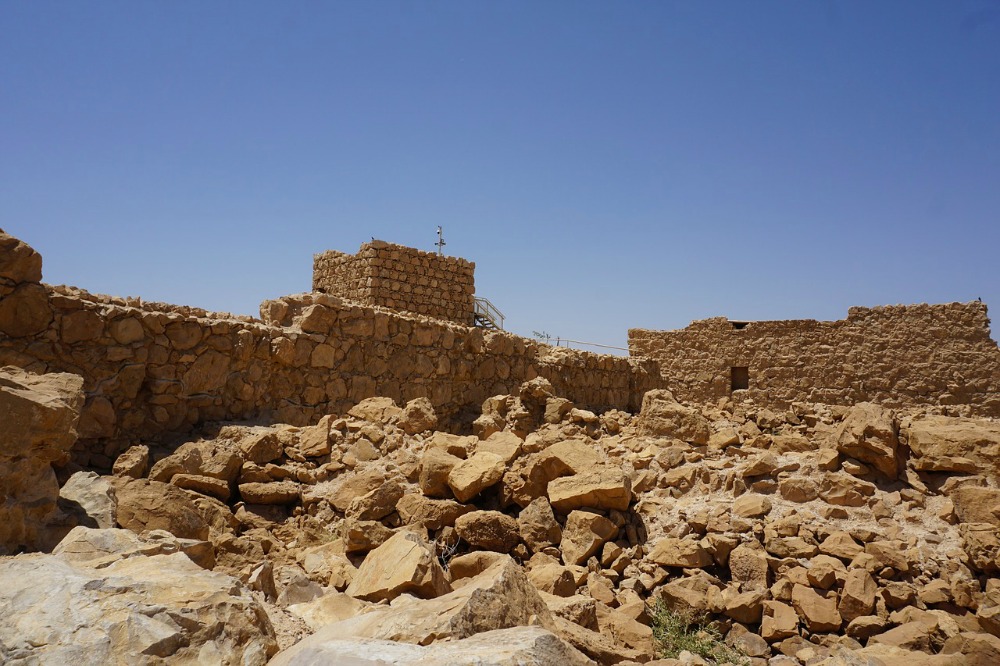 A Look at the Intriguing History of the Mountain Fortress of Masada at the Dead Sea