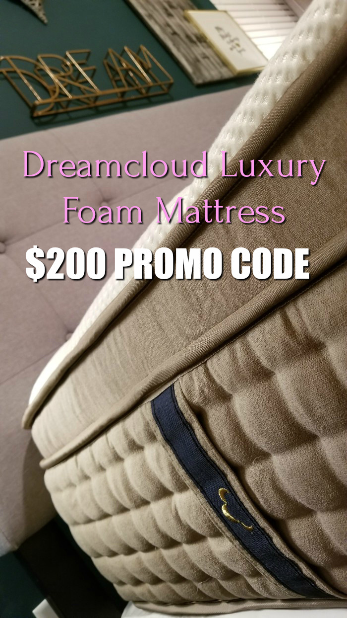 Dreamcloud promo code $200 off and free shipping
