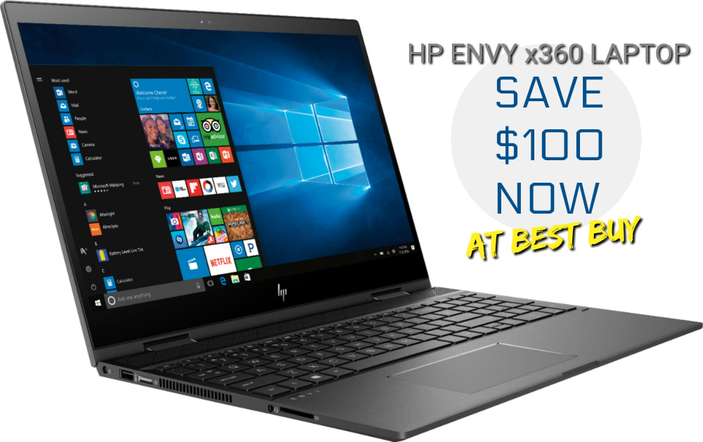 Tech Watch – The HP Envy x360 Laptop Gets a Discount at Best Buy