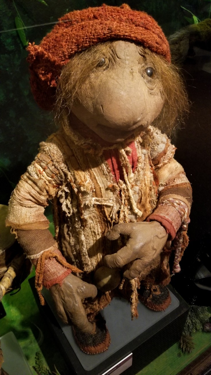 Pod Person Puppet at The Dark Crystal World of Myth and Magic