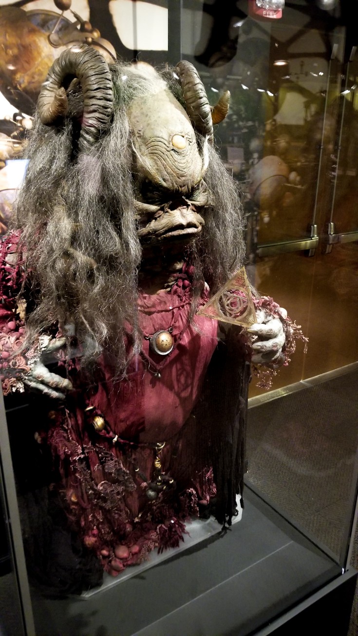 Aughra Puppet at The Dark Crystal World of Myth and Magic