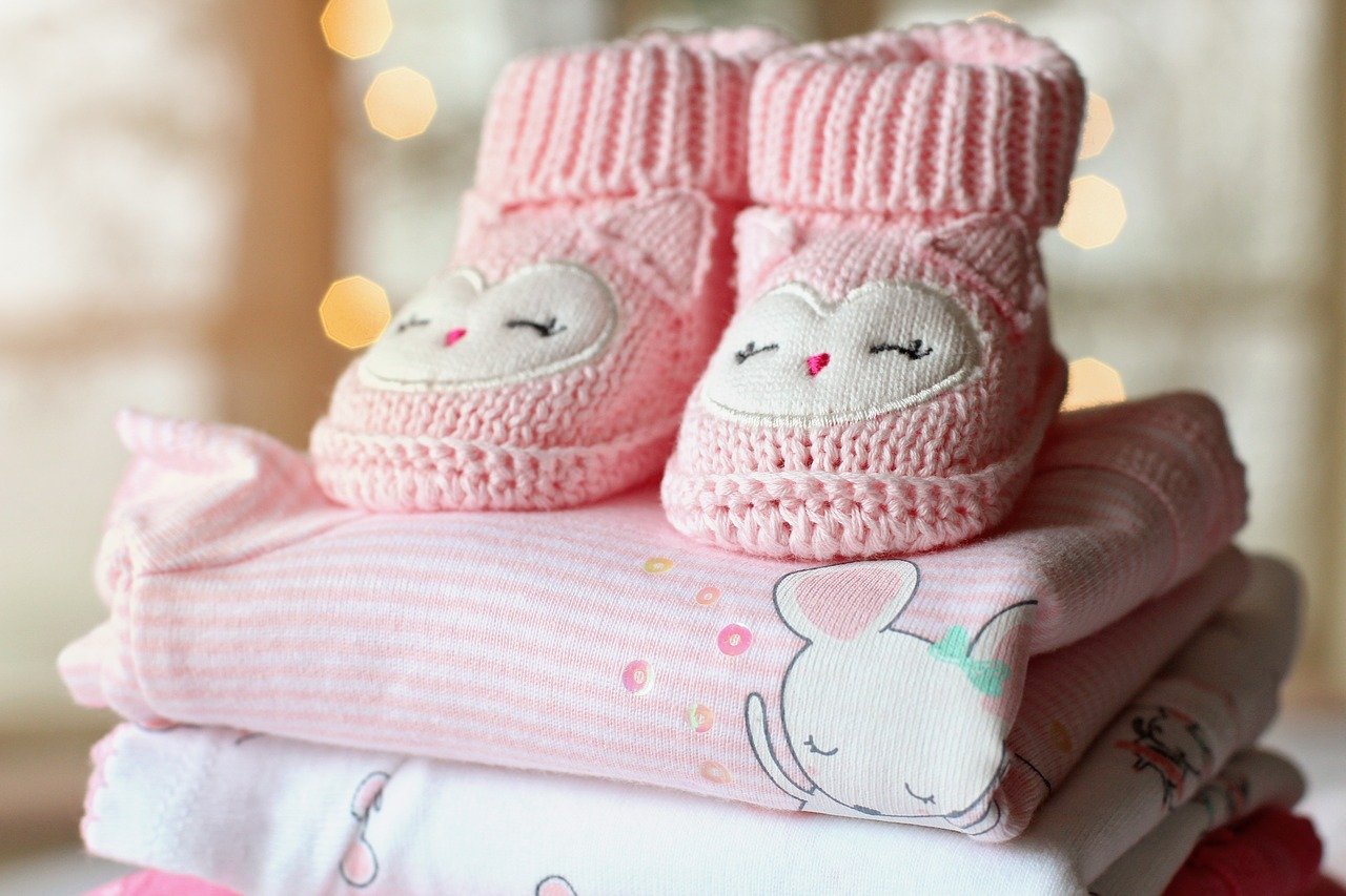 Baby clothes for a girl