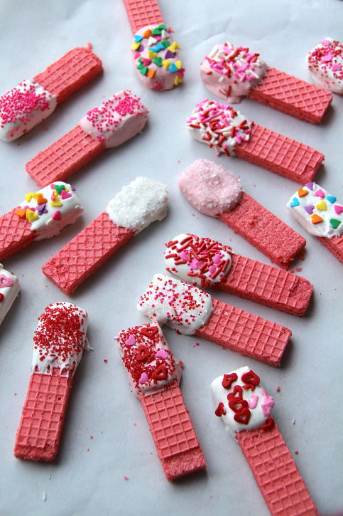 valentine's day ideas, easy valentine's cookies