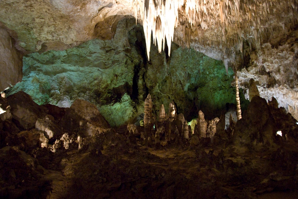 magical caves, underground caves, Carlsbad Caverns