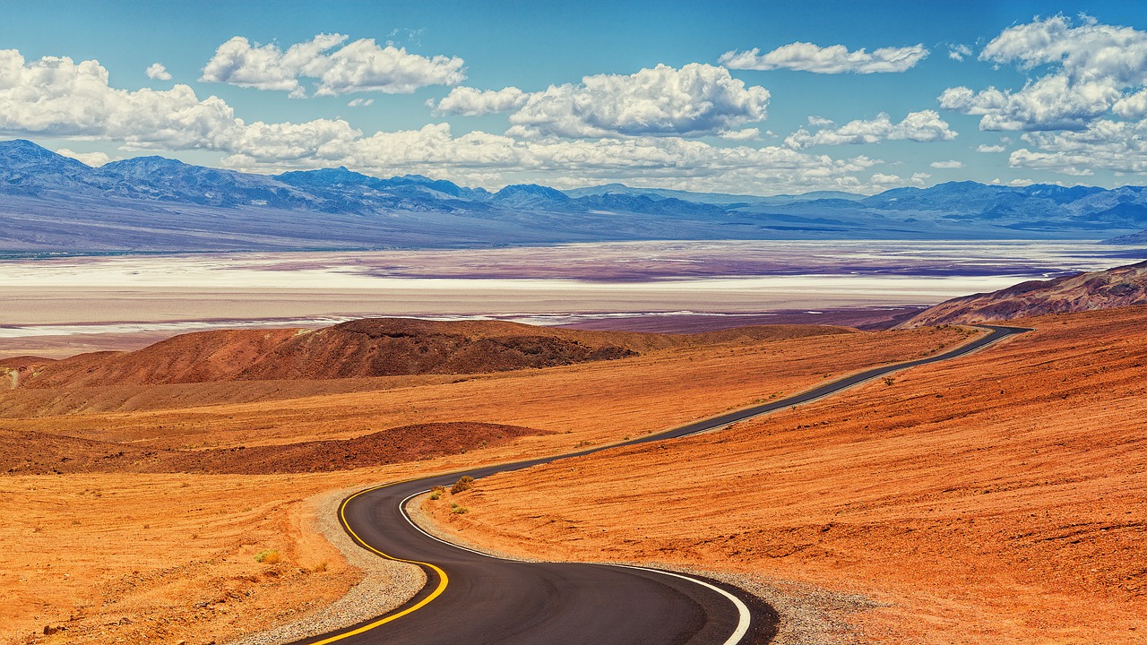 Death Valley, winter road trips