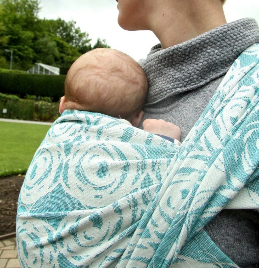 traveling with an infant, sling