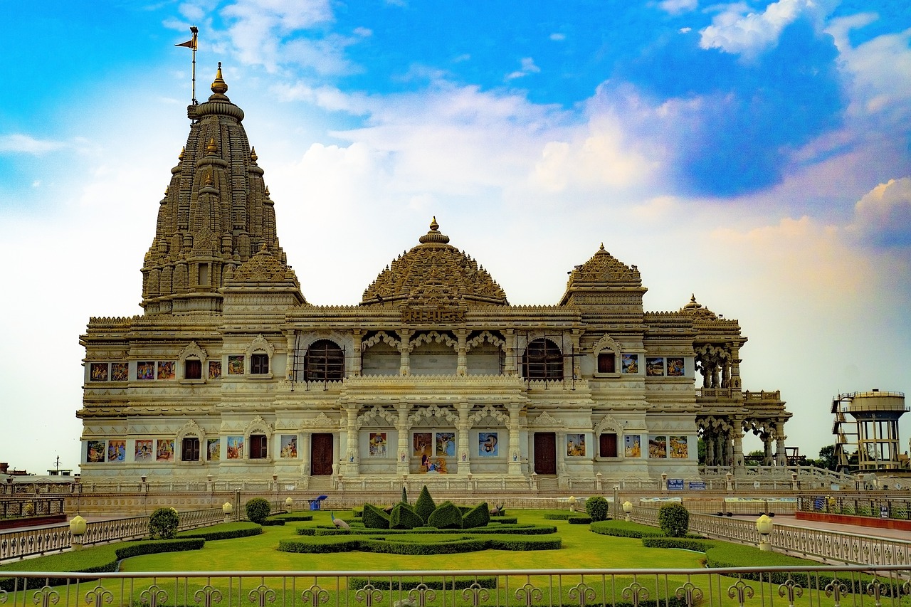 Best Indian Destinations, Vrindavan Indian Temple