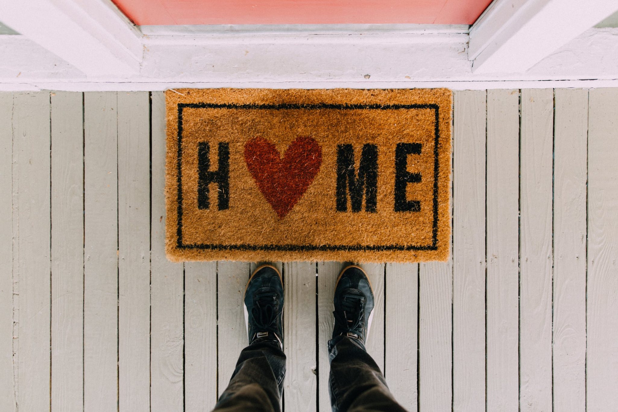 things to do when you can't travel, doormat home