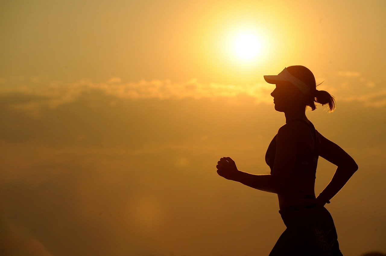 Healthy Living Tips, running, sunrise, sunset 