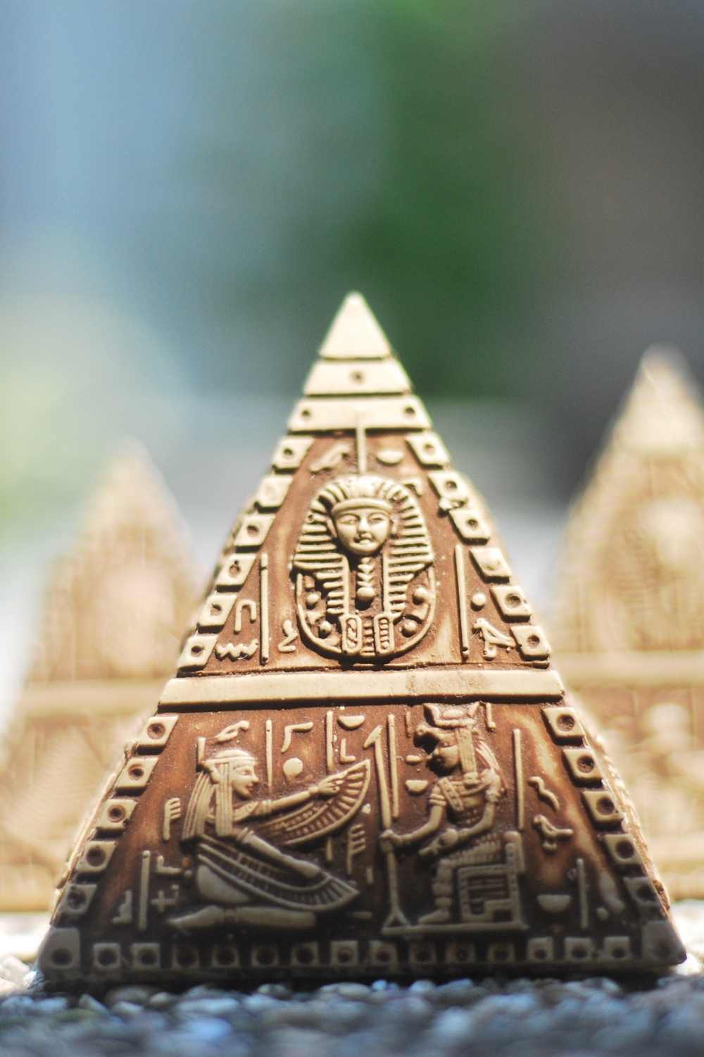 pyramids carving